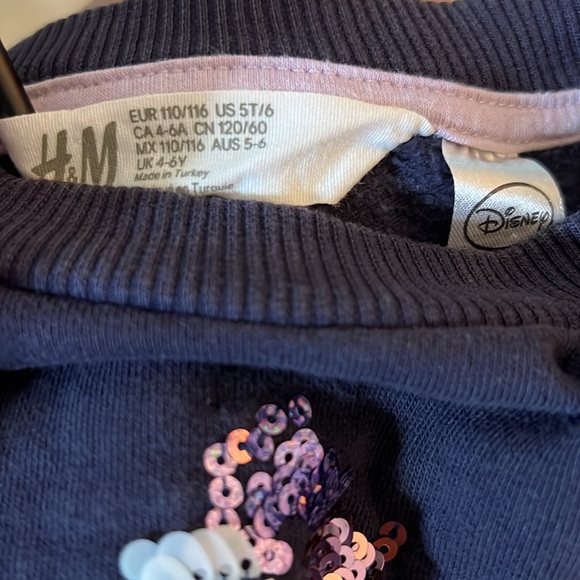 H&M Disney Frozen Elsa crewneck sweater - Picture 6 of 7